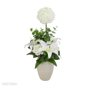 High quality nice artificial flower home desktop <em>flowerpot</em>