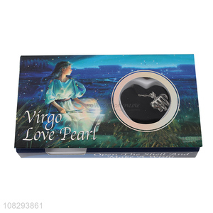 Factory wholesale creative virgo <em>love</em> pearl necklace