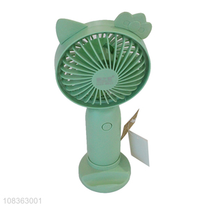 Factory supply cute cartoon handheld fan <em>folding</em> fan for kids women