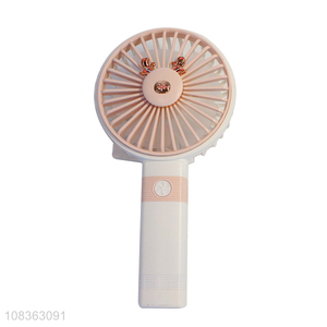 Wholesale 2 speeds portable handheld fan rechargeable <em>folding</em> desk fan