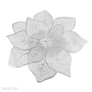 Good quality flower shape dining table mat <em>centerpiece</em> placemat