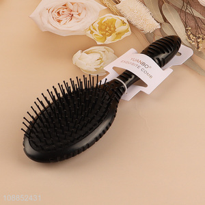 China supplier black massage hair comb with air <em>cushion</em>