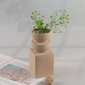 New Product Creative Ceramic Flower Vase for <em>Centerpiece</em> Home Decor