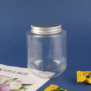 New product 290ml wide mouth food storage jar with <em>aluminum</em> lid