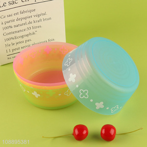 New arrival 4 pack colorful shatterproof food grade plastic <em>bowls</em>