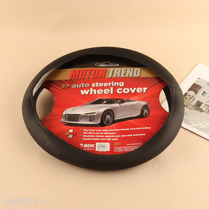 Good quality universal 14.5-15.5 inch anti-slip <em>steering</em> <em>wheel</em> <em>cover</em>