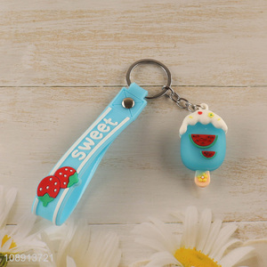 Most Popular Cute Cartoon Silicone Keychain Backpack <em>Pendants</em>