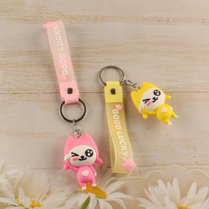 High Quality Lovely Cartoon Silicone Keychain <em>Handbag</em> Pendants