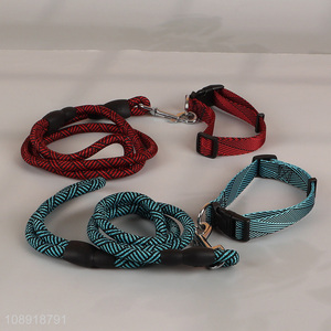 Hot Selling Adjustable No Pull <em>Dog</em> <em>Collar</em> and Leash Set