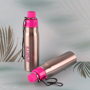 Hot sale <em>stainless</em> <em>steel</em> water bottle drinking bottle wholesale