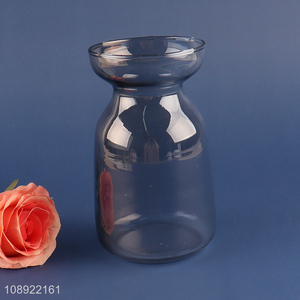 China supplier glass wedding decoration flower <em>vase</em> hydroponic <em>vase</em>