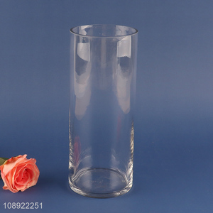 China wholesale clear unbreakable glass flower <em>vase</em> hydroponic <em>vase</em>