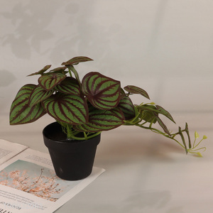 Hot Sale 30 <em>Leaves</em> <em>Artificial</em> Potted Plant for Home Office Decor