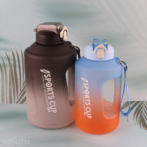 New Product 1600ml Leak Proof <em>Gym</em> Sports Water Bottle Plastic Water Jug