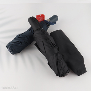 High Quality 8k Auto Open & Close Triple Folding Umbrella for Women Men