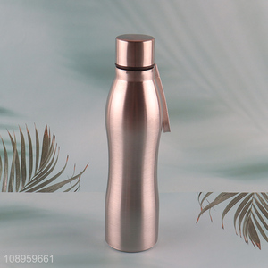 Good Quality 100ml Leakproof Reusable Single Walled <em>Stainless</em> <em>Steel</em> Water Bottle