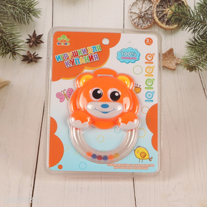 Hot items cartoon emotional soothing toys baby rattle toy