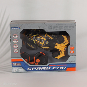 Top products speed racing <em>car</em> <em>toy</em> remote control spray <em>car</em>