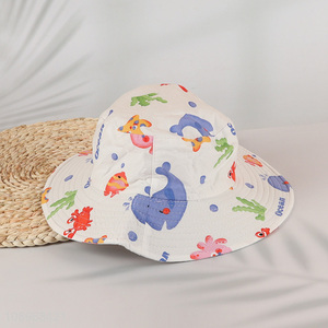 Good selling carton children breathable fisherman <em>hat</em> <em>sun</em> <em>hat</em>