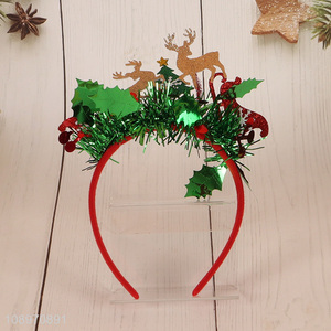 Yiwu market <em>christmas</em> supplies hair accessories hair hoop for <em>gifts</em>