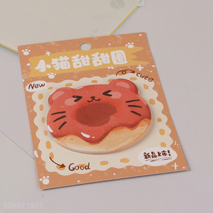 New arrival donut shape cartoon <em>sticky</em> <em>note</em> post-it notes