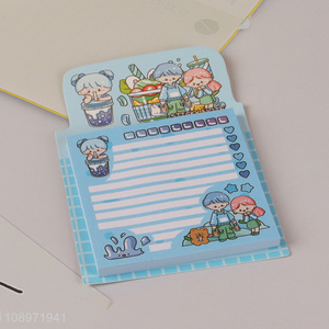 China products cartoon <em>sticky</em> <em>note</em> post-it notes for school office