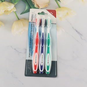 Good selling 3pcs multicolor soft bristle <em>toothbrush</em> set <em>wholesale</em>