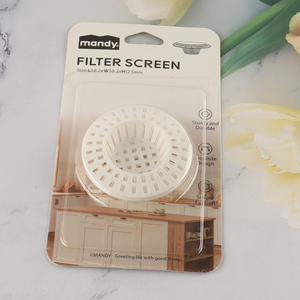 China wholesale home kitchen sink drain water filter screen