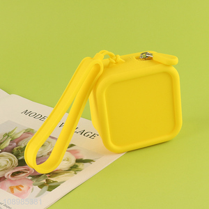 Good sale square silicone <em>makeup</em> bag cosmetic bag wholesale