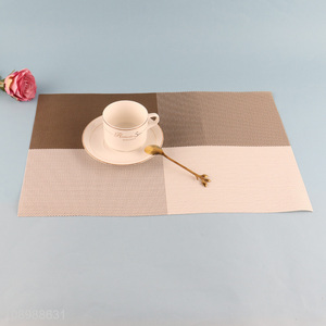 China factory tabletop decoration rectangle place <em>mat</em> dinner <em>mat</em>