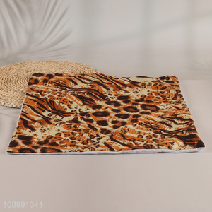 High Quality Leopard Print Throw Pillow Covers for <em>Bed</em> Sofa