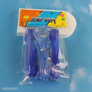 Hot items indoor outdoor sports <em>fitness</em> pvc jump rope