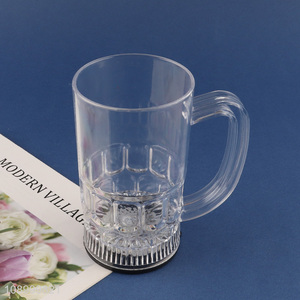 Top selling 350ml plastic clear beer <em>cup</em> for home restaurant