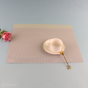 Hot products anti-slip pvc tabletop decoration place <em>mat</em> dinner <em>mat</em>