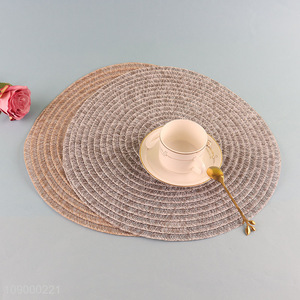 Most popular round tabletop decoration place <em>mat</em> dinner <em>mat</em> for home hotel