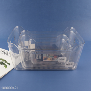 Hot Selling <em>Plastic</em> Refrigerator Organizer Bins Fruit Storage <em>Containers</em>