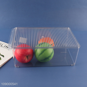 Good Quality <em>Plastic</em> Refrigerator Organizer Bins Fruit Storage <em>Containers</em>