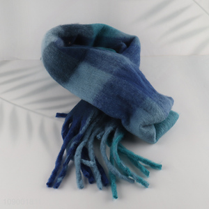 Wholesale Winter <em>Scarf</em> Soft Cashmere Feel Plaid <em>Scarf</em> for Women and Men