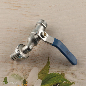 High Quality 1/2 Inch Galvanized Copper Garden Tap Blue Handle <em>Faucet</em>