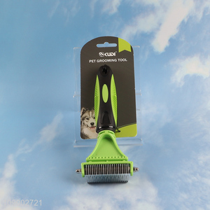 China supplier professional pet knot <em>comb</em> pet dog cat grooming tool