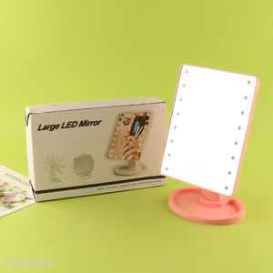 China Product Touch Control Lighted <em>Makeup</em> <em>Mirror</em> with 16 Led Lights