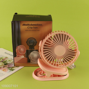 Online Wholesale Portable <em>USB</em> Rechargeable Clip On Fan Mini Desk Fan