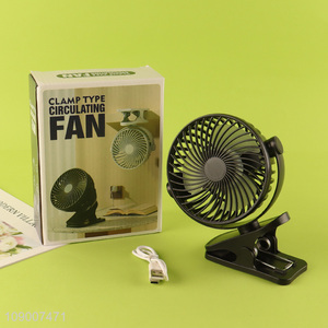 High Quality Portable Clip On Fan <em>USB</em> Rechargeable Personal Fan for Camping