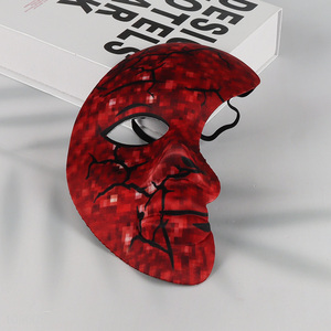 China supplier half face <em>Halloween</em> party <em>mask</em> for adult