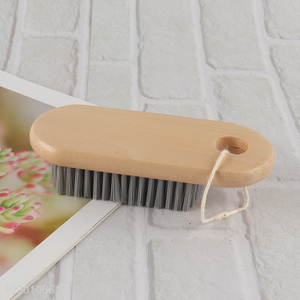 China Imports Wooden Scrubbing Brush for <em>Clothes</em> Floor Cleaning