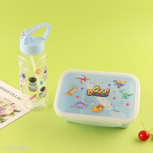 Hot Selling <em>Lunch</em> <em>Box</em> Water Bottle Set <em>Lunch</em> Container Set for Kids