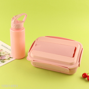 Factory Supply <em>Lunch</em> <em>Box</em> and Water Bottle Set for Kids Boys Girls