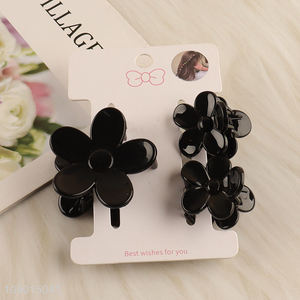 Good Quality 3PCS Plastic Flower <em>Hair</em> <em>Clips</em> for Thick and Thin <em>Hair</em>