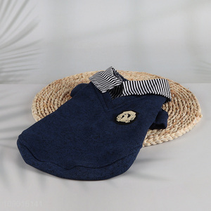 Best selling fashionable winter warm dog sweater pet <em>clothes</em> wholesale