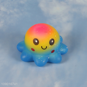 Best quality cartoon octopus shape squeeze <em>toys</em> anti-stress <em>toys</em> for sale